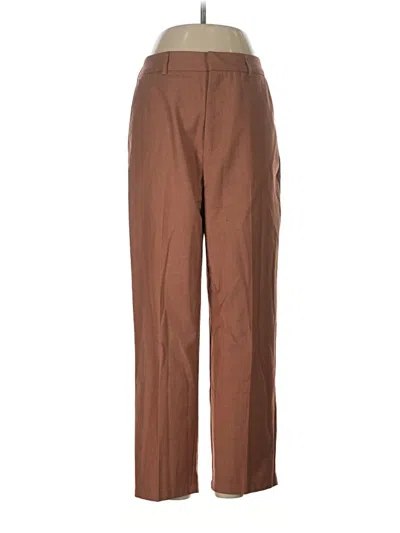 Pre-owned Commense Dress Pants In Brown