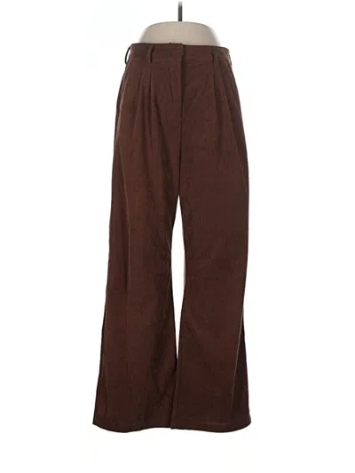 Pre-owned Commense Dress Pants In Brown