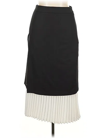 Pre-owned Commense Formal Skirt In Black