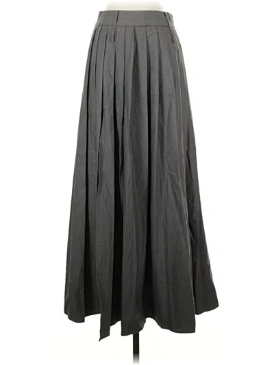 Pre-owned Commense Formal Skirt In Gray