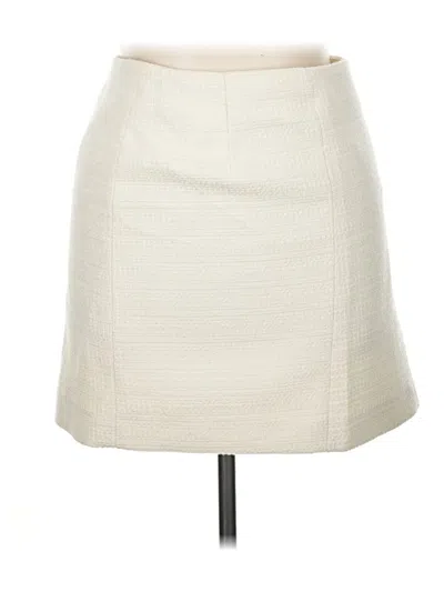 Pre-owned Commense Formal Skirt In Ivory