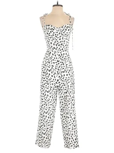 Pre-owned Commense Jumpsuit In White