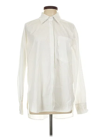 Pre-owned Commense Long Sleeve Blouse In Ivory