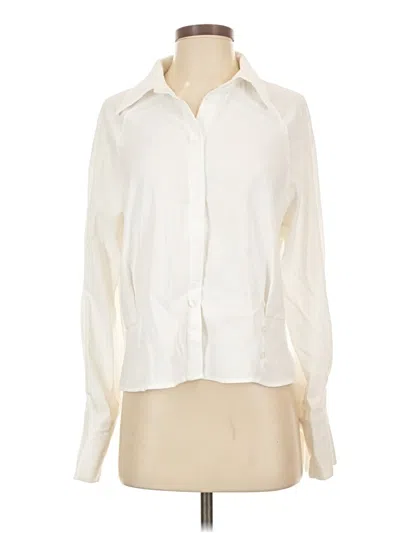 Pre-owned Commense Long Sleeve Blouse In Ivory