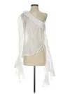 Commense Long Sleeve Blouse In White