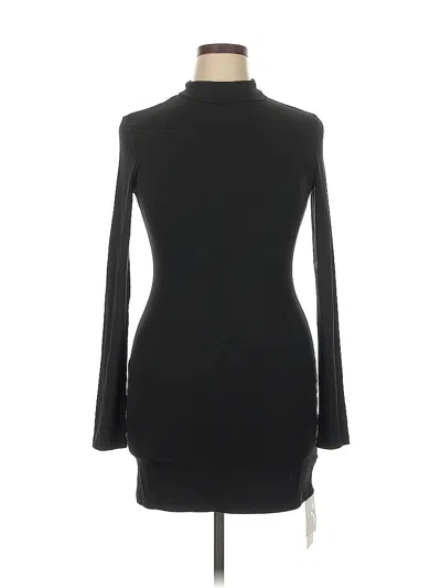 Pre-owned Commense Long Sleeve Top Black Turtleneck Tops