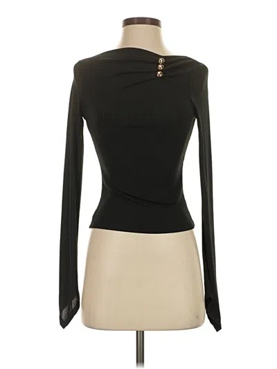Pre-owned Commense Long Sleeve Top Black Turtleneck Tops