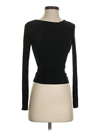 Pre-owned Commense Long Sleeve T-shirt In Black