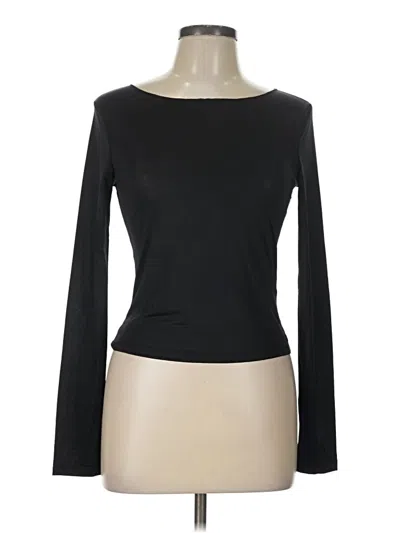 Pre-owned Commense Long Sleeve T-shirt In Black