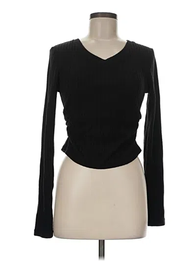 Pre-owned Commense Long Sleeve T-shirt In Black