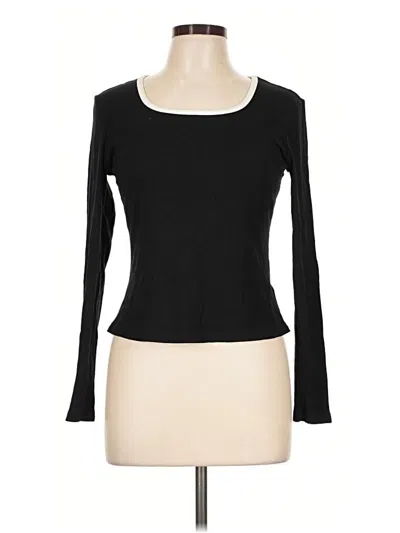 Pre-owned Commense Long Sleeve T-shirt In Black