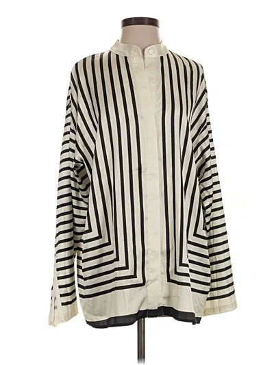 Pre-owned Commense Long Sleeve T-shirt In Ivory