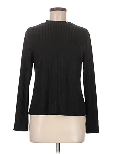 Pre-owned Commense Long Sleeve Turtleneck In Black