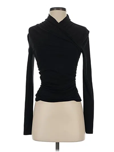 Pre-owned Commense Long Sleeve Turtleneck In Black