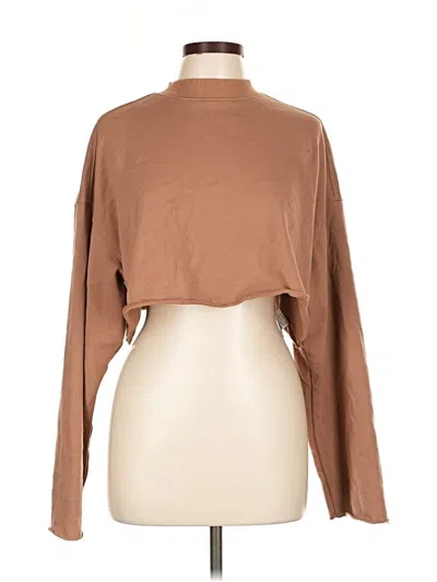 Pre-owned Commense Long Sleeve Turtleneck In Brown