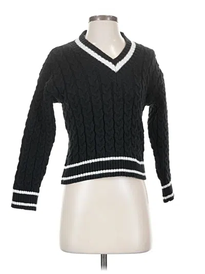 Pre-owned Commense Pullover Sweater In Black