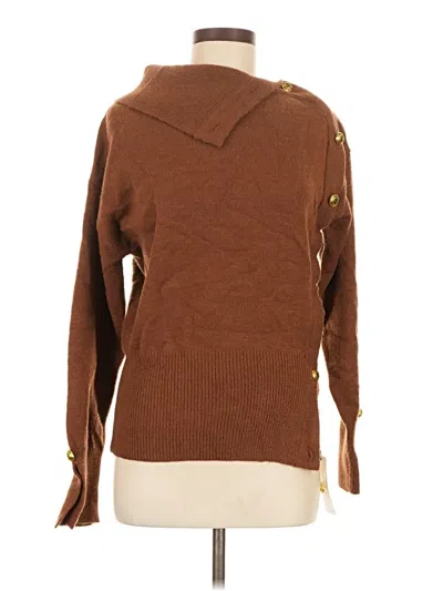 Pre-owned Commense Pullover Sweater In Brown