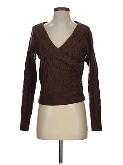 Pre-owned Commense Pullover Sweater In Brown