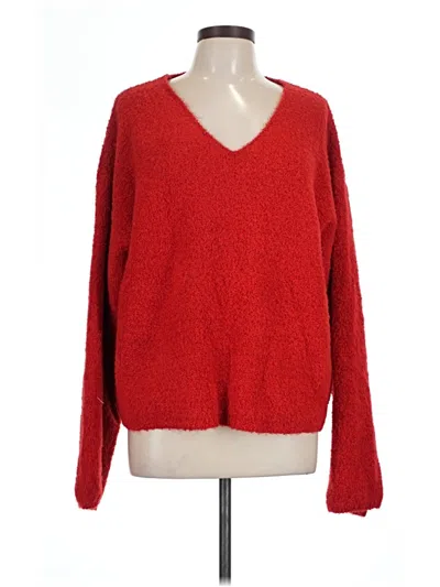 Pre-owned Commense Pullover Sweater In Red