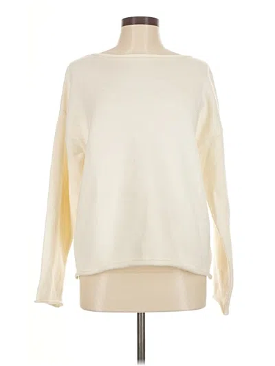 Pre-owned Commense Pullover Sweater In White