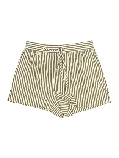 Pre-owned Commense Shorts In Gold