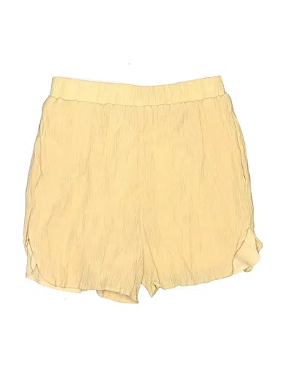Pre-owned Commense Shorts In Yellow