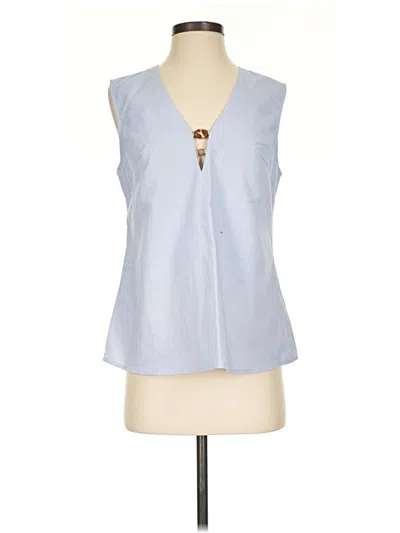 Pre-owned Commense Sleeveless Blouse In Blue