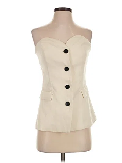 Pre-owned Commense Sleeveless Blouse In Ivory