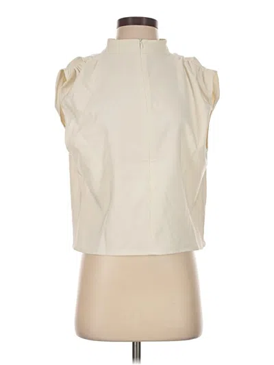 Pre-owned Commense Sleeveless Blouse In Ivory