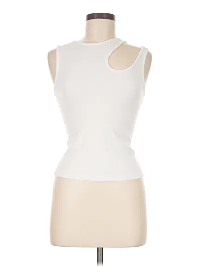 Pre-owned Commense Sleeveless T-shirt In White