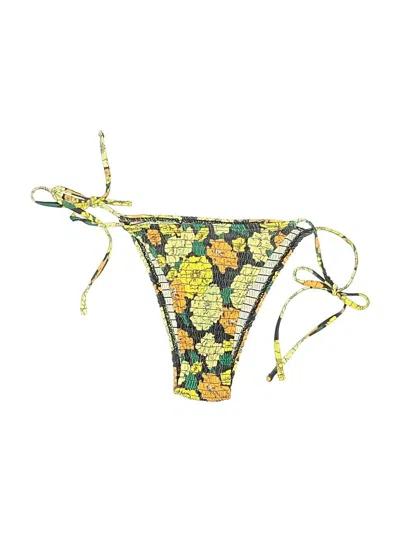 Pre-owned Commense Swimsuit Bottoms In Yellow