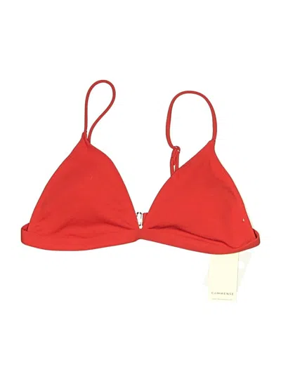 Commense Swimsuit Top Red Swimwear