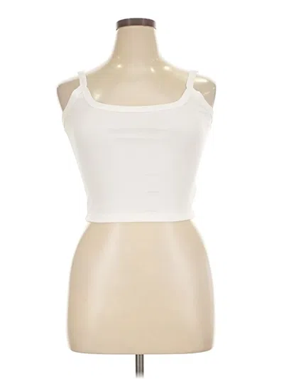 Commense Tank Top Ivory Strapless Neckline Tops