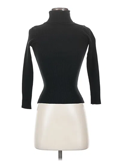 Pre-owned Commense Turtleneck Sweater In Black