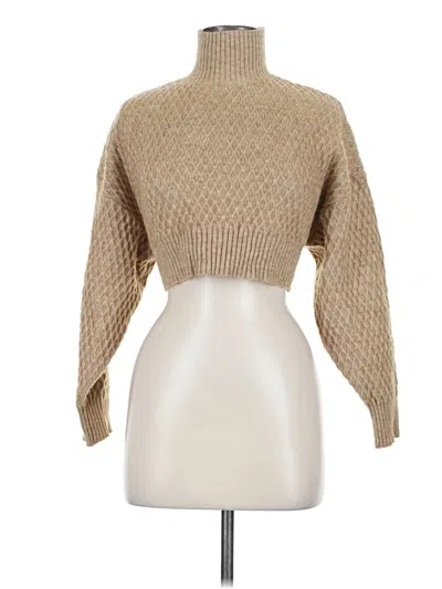 Pre-owned Commense Turtleneck Sweater In Brown