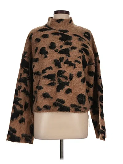 Commense Turtleneck Sweater In Brown