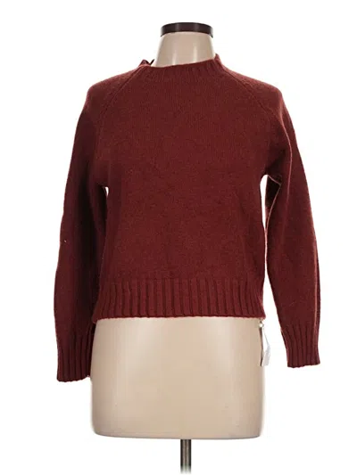 Commense Turtleneck Sweater In Burgundy
