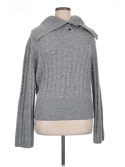 Pre-owned Commense Turtleneck Sweater In Gray