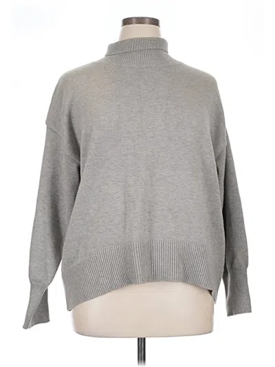 Pre-owned Commense Turtleneck Sweater In Gray