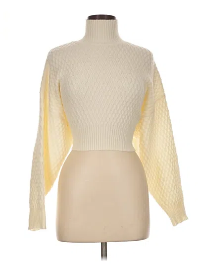 Pre-owned Commense Turtleneck Sweater In Yellow
