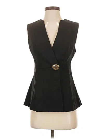 Pre-owned Commense Tuxedo Vest In Black