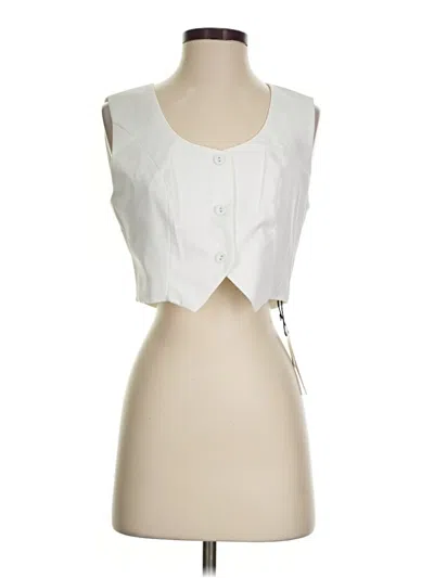 Pre-owned Commense Vest In White