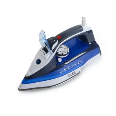 Commercial Care Ccsc Series  1600 Watts Iron With Self-cleaning In Blue