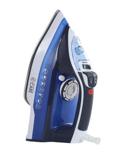 Commercial Care Clothing Steam Iron In Blue