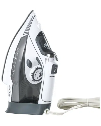 Commercial Care Clothing Steam Iron In White