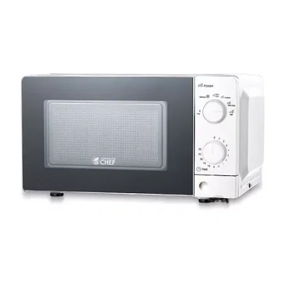 Commercial Chef 0.6-cu. Ft. Countertop Microwave - White