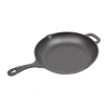 Commercial Chef 10 Inch Sautã© Cast Iron Skillet In Black