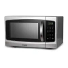 Commercial Chef 1.3 Cu. Ft. Countertop Stainless Steel Microwave With Digital Display & 10 Power Levels In Silver