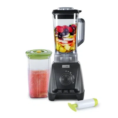 Commercial Chef Chb Series  1200 Watt High Power Blender, 50.7 oz , Black In Black;silver