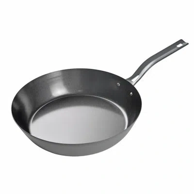 Commercial Chef Chk Series  12" Carbon Steel Skillet, Non Stick Frying Pan With Ceramic Coating In Steel Gray